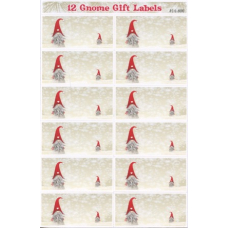 Gnome Gift Labels 